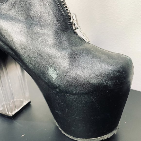 UNIF Das Boot Ombré Heel Mega Platform Booties. Rare Size 7 - Picture 4 of 4